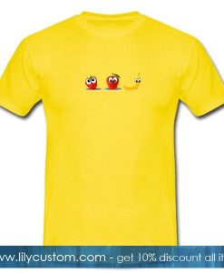 Strawberry Apple Banana Emoji T Shirt