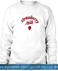 Strawberry Milk Sweatshirt