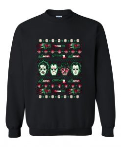 Sweatshirt horror christmas sweatshirt