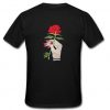 Take My Rose black T Shirt Back