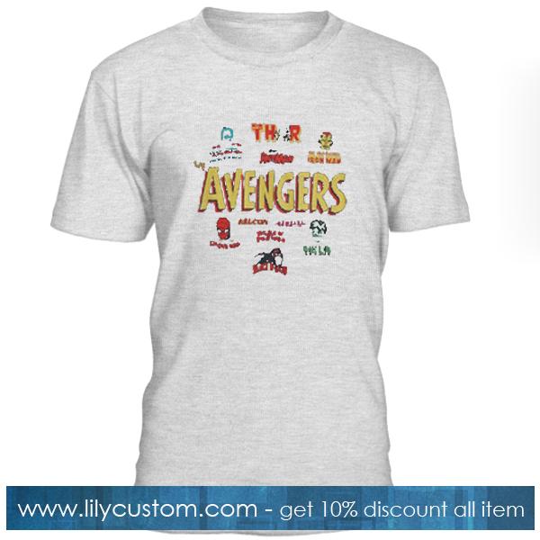 The Avengers Character T Shirt