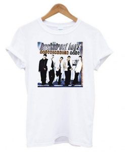 The Backstreet Boys Backstreets Back Tour Rock Men Crew T shirt--------------