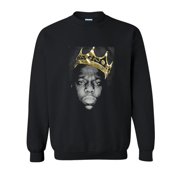 The Notorious BIG Crown Sweatshirt  SU