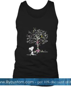 The Snoopy Easter Tree Tank Top