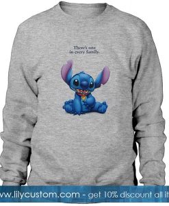 Theres One In Every Family Stitch Sweatshirt