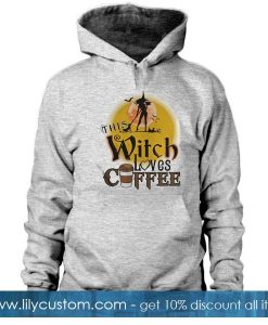 This witch loves coffee Hoodie