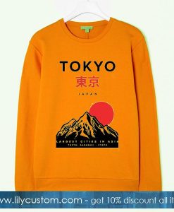 Tokyo Japan mountain Sweatshirt