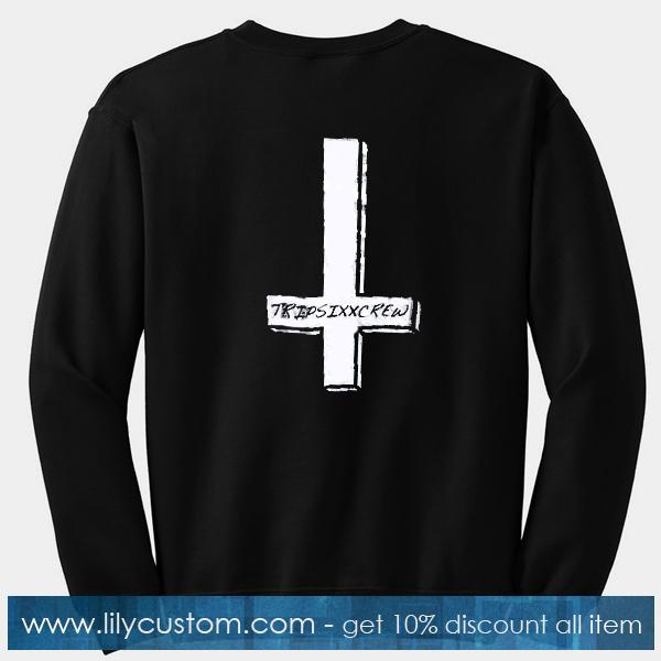 Trip Six X Crew Cros God Sweatshirt Back