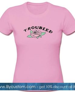 Troubled Flower T Shirt