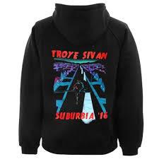Troye Sivan Suburbia '16 Hoodie Back   SU