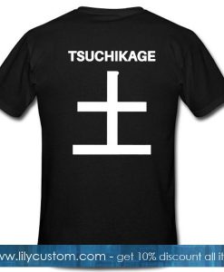Tsuchikage Naruto Tshirt Back