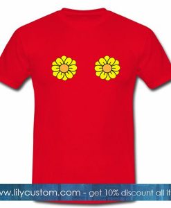 Two Daisy Flower T Shirt