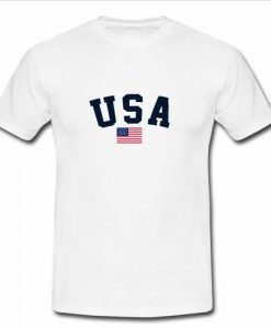USA Flag  T shirt    SU