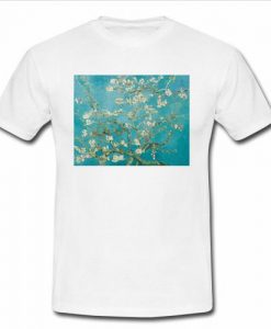 Van Gogh Almond Blossoms Tree t shirt