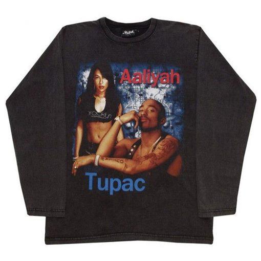 Vintage Aaliyah Tupac Sweatshirt