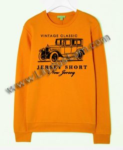 Vintage Classic Jersey Short New Jersey Sweatshirt Ez025