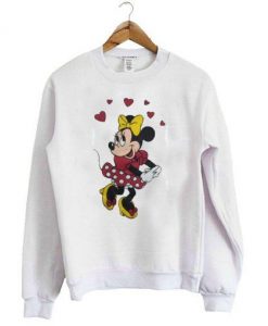 Vintage Retro 80s Minnie Mouse Disney Sweatshirt