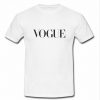 Vogue Basic Logo t shirt