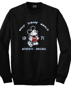 Walt Disney World 1971 Authentic Original Sweatshirt