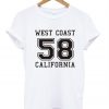 West coast 58 california shirt