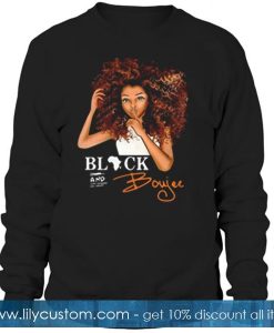 Women’s Black And Boujee Sweatshirt