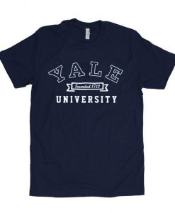 Yale University tshirt