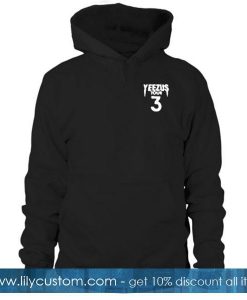 Yeezus tour 3 hoodie