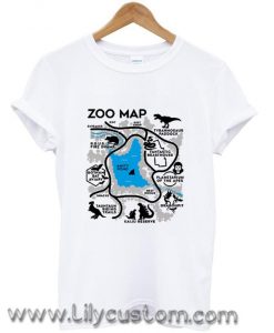 Zoo Map T Shirt (LIM)