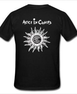 alice in chains t shirt back