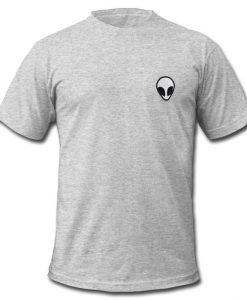 alien gray t shirt