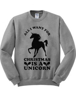 all i want for christmas is a unicorn
