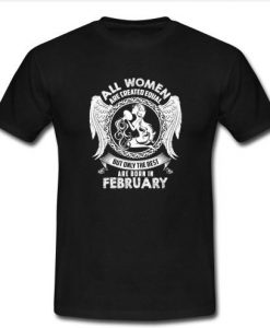 all women february t shirt