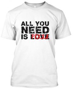 all you need is pizza t shirt