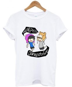 amazingphil danis natan fire cartoon t shirt