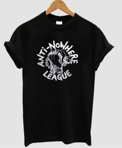 anti nowhere league t shirt