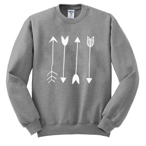 arrows sweatshirt