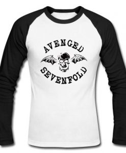 avenged sevenfold raglan longsleeve