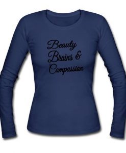 beauty brains and compassion longslevee