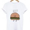 bff best burger tshirt couple