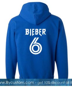 bieber 6 hoodie back