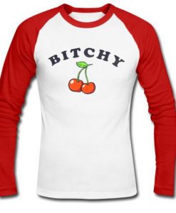 bitchy cherry raglan longsleeve