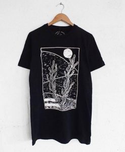 black cactei t shirt