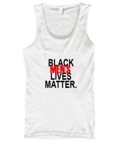 black mens lives matter tank top