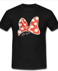 black minnie mouse t shirt