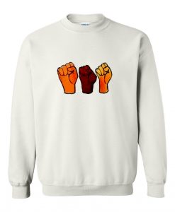 black power sweatshirt