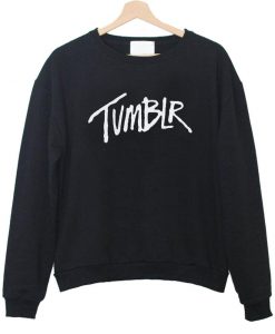 black tumblr sweatshirt