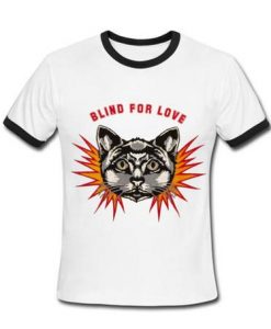 blind love cat ringtshirt