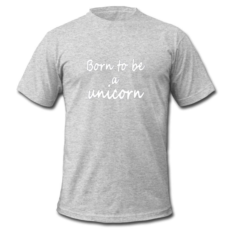 born to be a unicorn t shirt