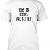 boys in books tshirt