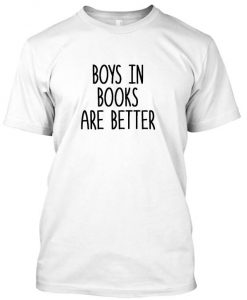 boys in books tshirt